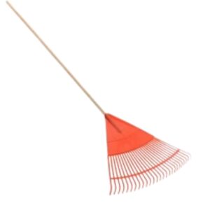 RAKE PLASTIC ORANGE