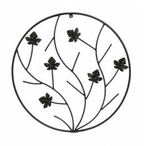 Trellis Round With Leaves 60cm Tr14